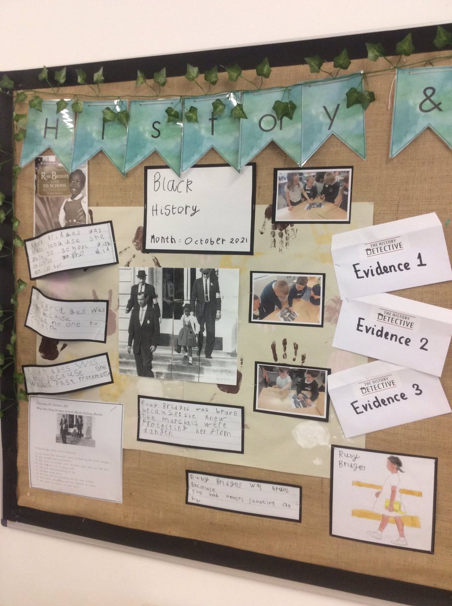 History and Music #BlackHistoryMonth 
Year 1 have enjoyed learning about #RubyBridges and have produced some fantastic work. Well done!