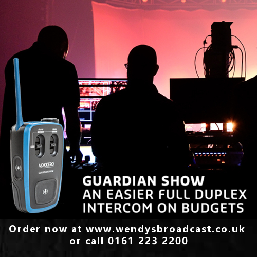 WBS_Ltd's tweet photo. Need a reliable solution for your intercom needs? The Vokkero Guardian Show is now available to order from Wendy's Broadcast Services! https://t.co/DKuBsqSiln