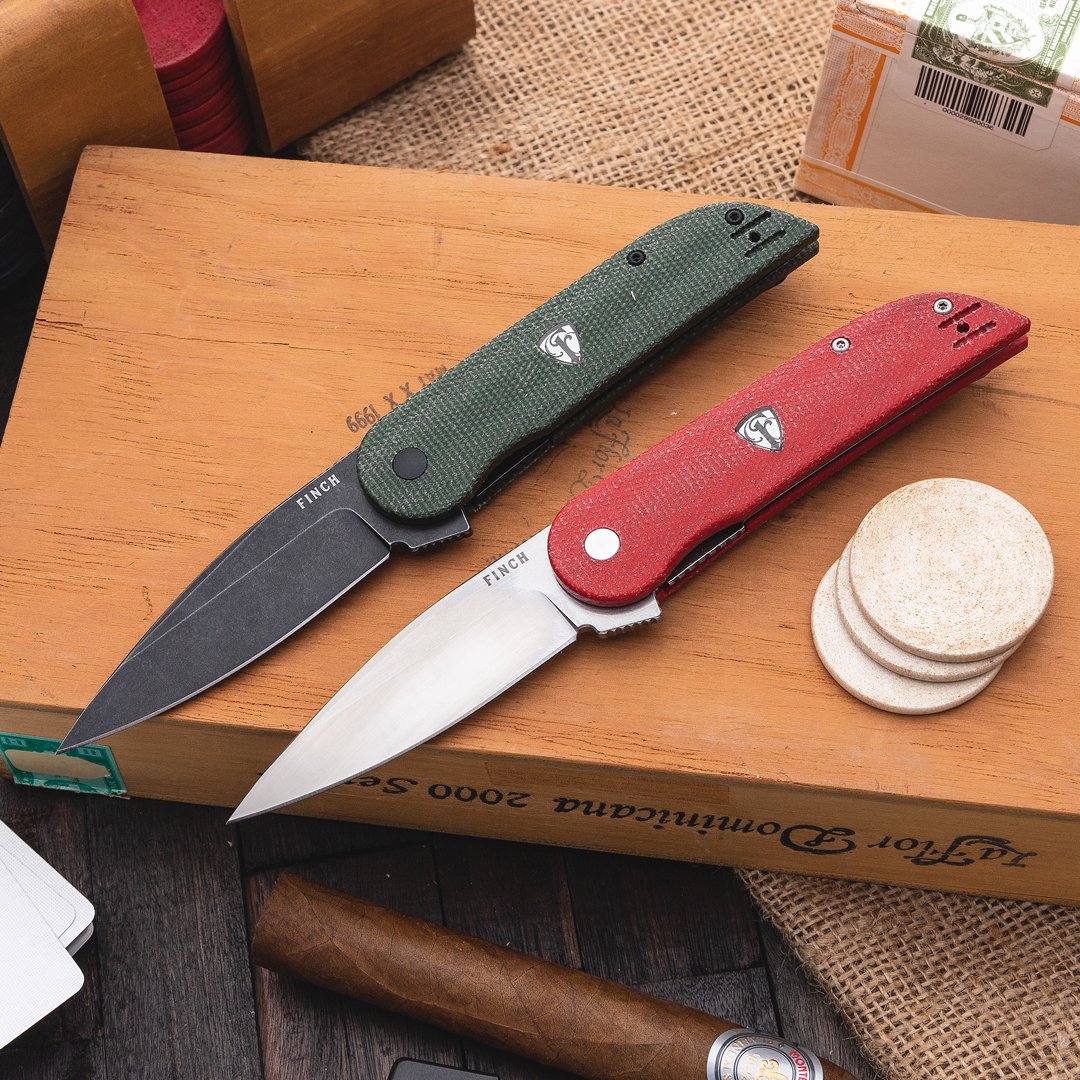 KnifeCenter's tweet photo. → https://t.co/hojmhH1GPW ←
The latest from Finch Knife Company is called the Devil’s Finger, a 3” liner lock flipper with 154CM steel and red or green Micarta scales. Lightweight, lithe, and wickedly pointy. What do you think?
Link ↑
#everydacarry #pocketknife #knifenut https://t.co/qDttoPEOmz