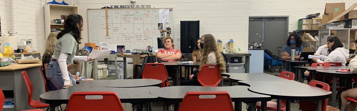 RMHS_APResearch's tweet image. Amazing morning in AP Research at Red Mountain High School! Former Research students Hailey, Jess and Sophia as mentors and friends in this awesome process.