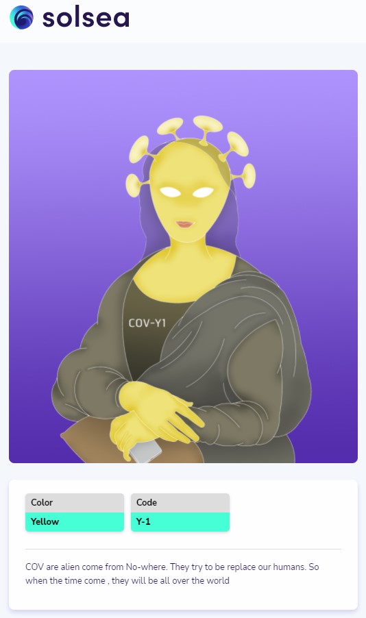 COV-Y1 
I want to be Sxy Girl like monaLISA
solsea.io/nft/9iFhUMSsb9…
 #SXYGIRL #SOLM  #SolanaNFTs  #Solsea