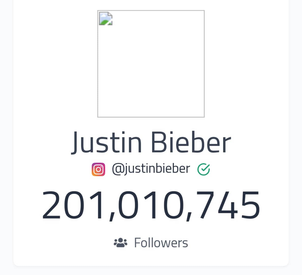 teamjustinindia's tweet photo. Justin Bieber has now surpassed 201M Followers on instagram and extended his very own record the most followed male musician on this platform and overall 10th. He gained 1M in 9 days.
I vote for @justinbieber for #ARIAsJustinBieber #ARIAs https://t.co/ljILIYVFb9