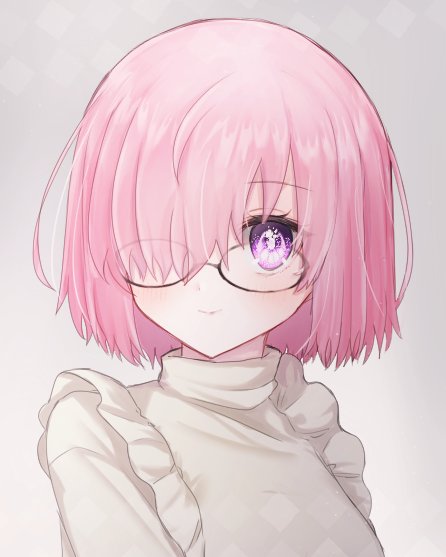 マシュ・キリエライト(Fate) 「寒くなってきたので冬服っぽいマシュ #FGO 」|はるかっぱのイラスト