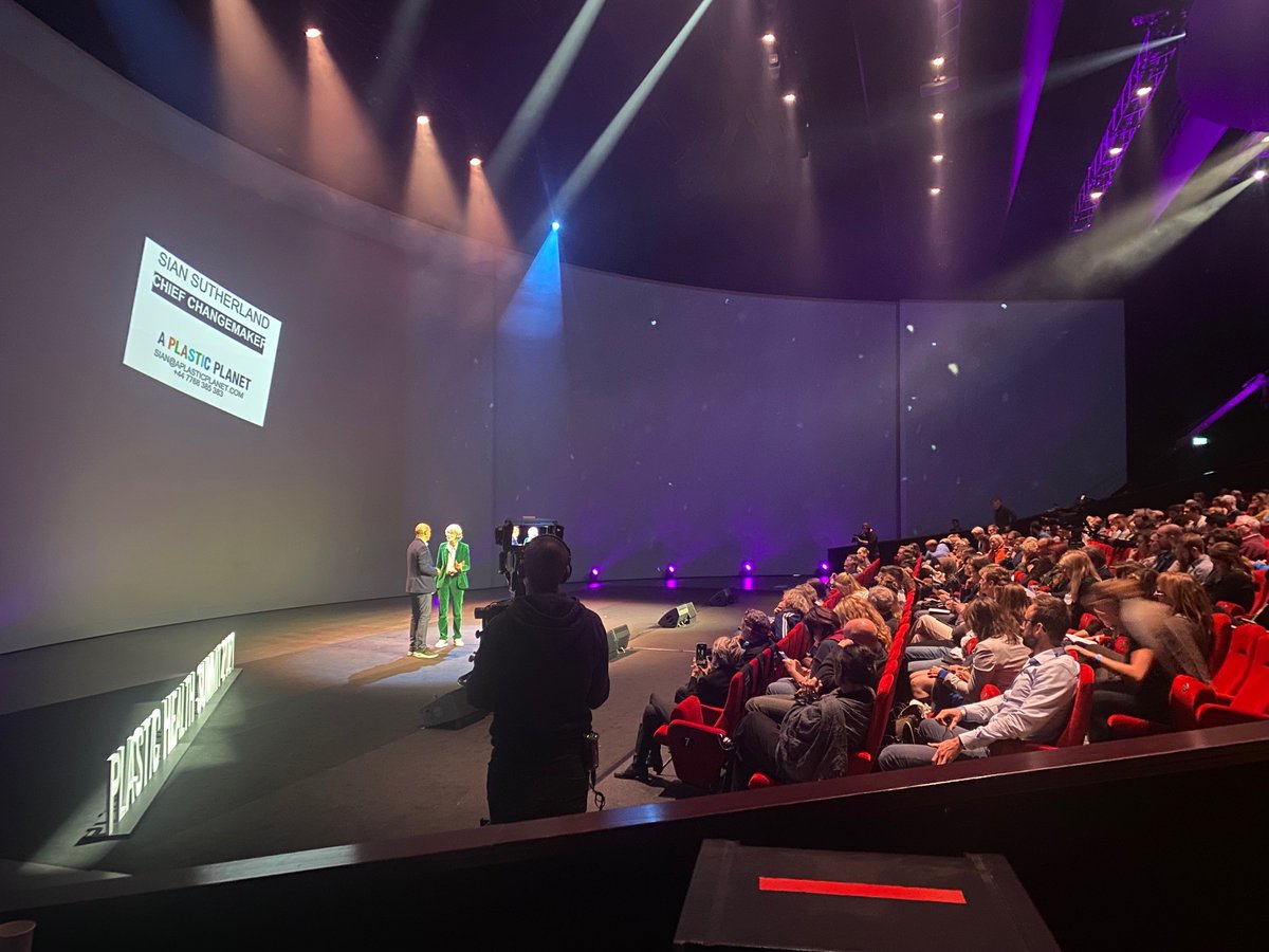 aplastic_planet's tweet photo. @siansutherland delivered a great speech at the #PlasticHealthSummit today! 👏
The relationship between our health and the environment is intrinsic. This is a critical moment, as Sian highlights, we must #turnofftheplastictap.
#aplasticplanet https://t.co/rOx1CUlLF3