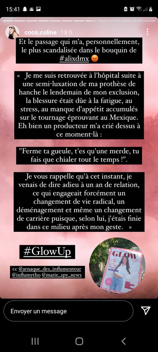 up__news's tweet photo. Voici ce qu'Alix a balancé sur la production des Marseillais dans son livre 😱😱😱 je suis *shooked* #LMvsMonde6 https://t.co/FxsZR3gYJ5