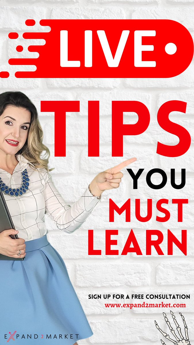 expand2market's tweet photo. 🔸 𝗟𝗶𝘃𝗲 𝗧𝗶𝗽𝘀 𝗬𝗼𝘂 𝗠𝘂𝘀𝘁 𝗟𝗲𝗮𝗿𝗻
Hopefully, you’ve learned something new!
If you have any questions, comment below. 👇
#tips
#livestream
#livestreamtips
#golive
#golivetogether
#socialmediatipsandtricks
#socialmediatipsforyou https://t.co/N55nfj4zjl