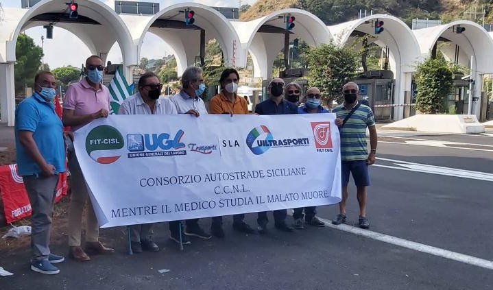 CislMessina's tweet photo. Consorzio #AutostradeSiciliane, proclamati altri cinque giorni di sciopero già dalla giornata di domani

➡️ https://t.co/0Q6iqL4Vp4 https://t.co/U9XoEl1VfR