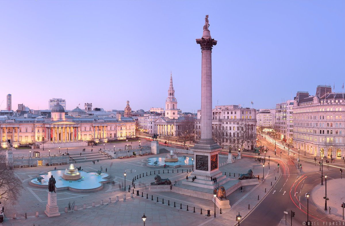 Nelson’s Column, Trafalgar Square, London, England, UK 🏴󠁧󠁢󠁥󠁮󠁧󠁿🇬🇧. #CANZUK #TrafalgarDay