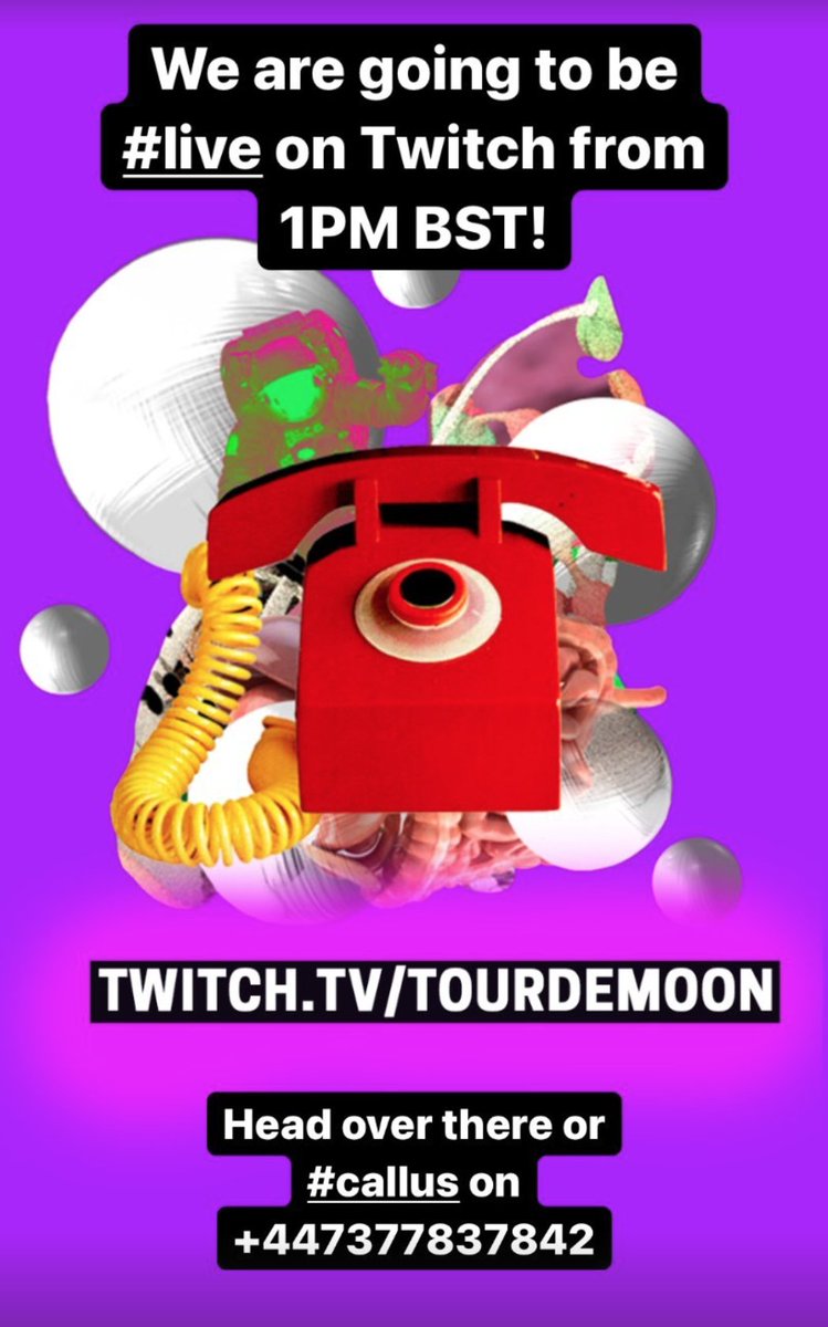 weareNBHstudios's tweet photo. Come say hello- CALL ME* LIVE ON TWITCH* or call us on +44 7377837842 TODAY, 21st of October 1PM and 2PM BST. The #tourdemoon team will be live on Twitch to discuss collaborations with the moon, the available bursaries and more! Find the team here: https://t.co/dJPvHENUDk https://t.co/wBiuiqQROt