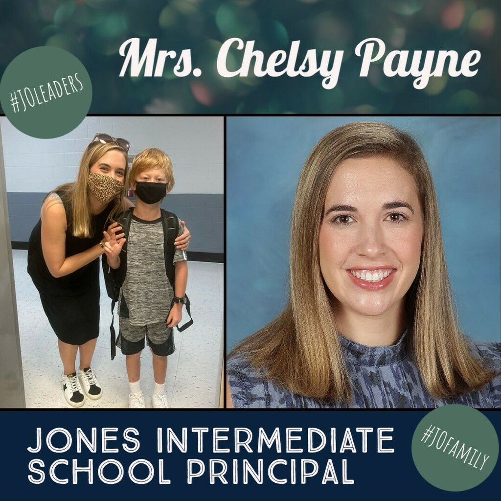 MACSchools's tweet photo. It’s National Principals Month and today we are celebrating Mrs. Chelsy Payne, principal of JJ Jones Intermediate School. This is Mrs. Payne’s third year as principal. Jones is where students continue to build on their leadership skills and explore their… https://t.co/reIPXYIkpJ https://t.co/TRHTqSkHV1