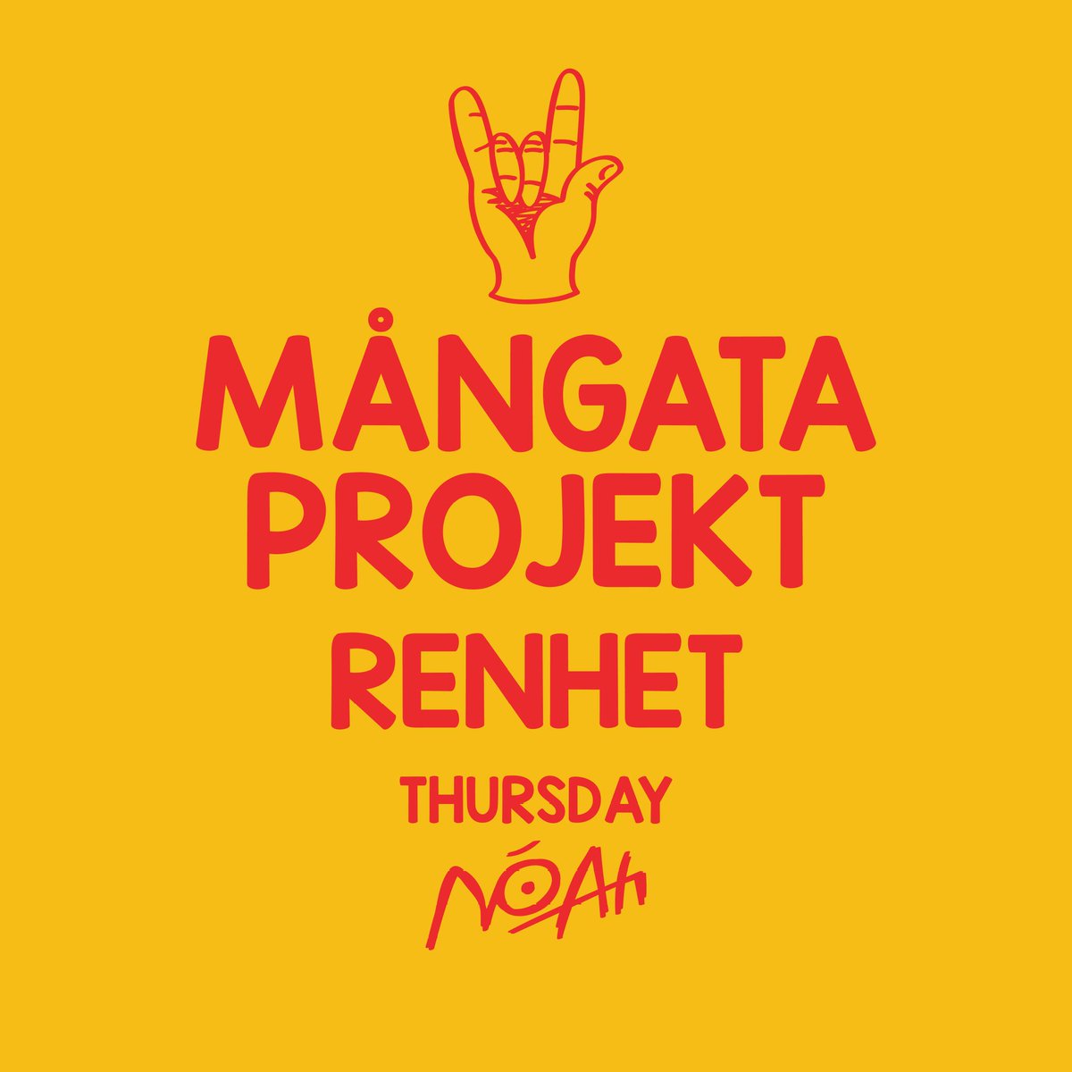 Tonight back to our weekly residency at Noah. Together w/Renhet.