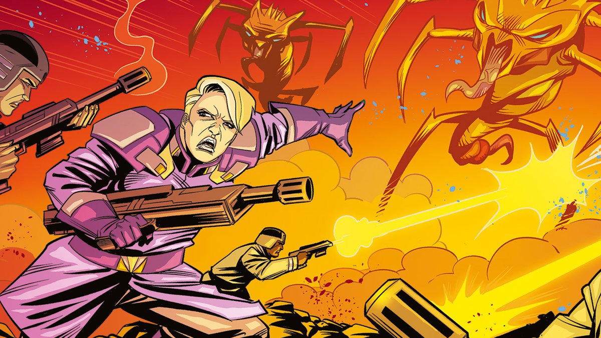 seanmason's tweet photo. Paradise Towers: Paradise Found is out in the world and early responses are lovely. If you haven't got your copy yet you can get it through @cutawayuniverse or from your local comic shop! #Comics #SciFi #ParadiseTowers #OutNow #IceHot https://t.co/2y6zf7hLcD
