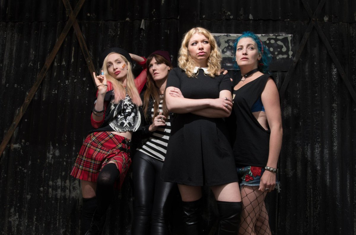 fraughtuk's tweet photo. What is your favorite fictional band? #MonsterKitten @KateSpeakActor @JohannaStanton https://t.co/UZtaIacY4m