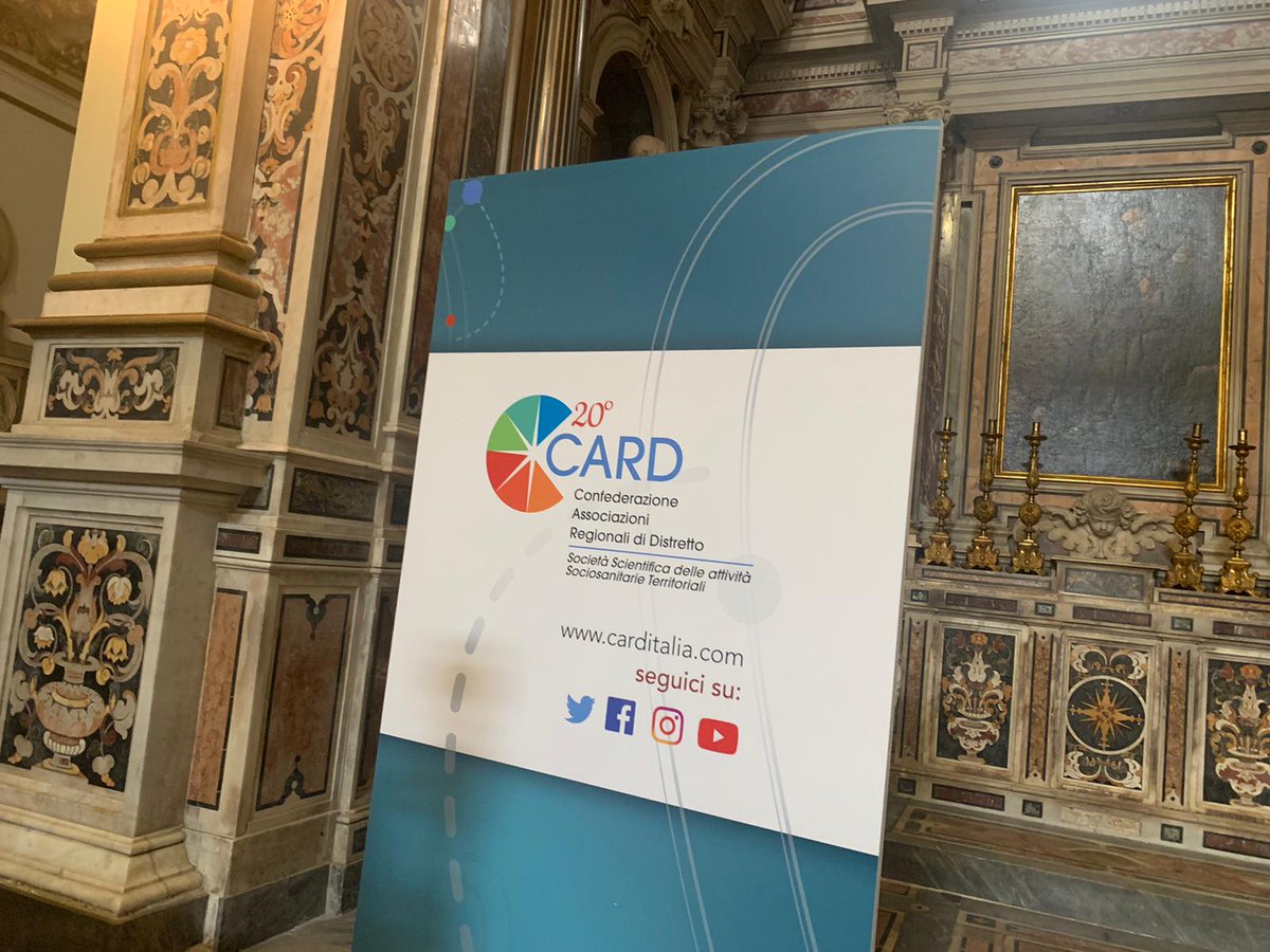 micromediasrl's tweet photo. 📣 Al via l XIX Congresso Nazionale Card, a Napoli dal 21 al 23 ottobre 2021!

https://t.co/wnrhTO8upI

#Micromedia #InstantMagazine #InstantMicromedia #Klink #Card #Card2021 #Napoli https://t.co/lA8z9BSmz8