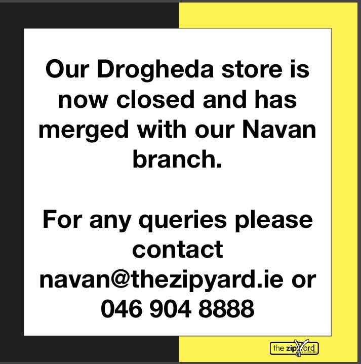 ZipYard Drogheda (@zipyarddrogheda) on Twitter photo 