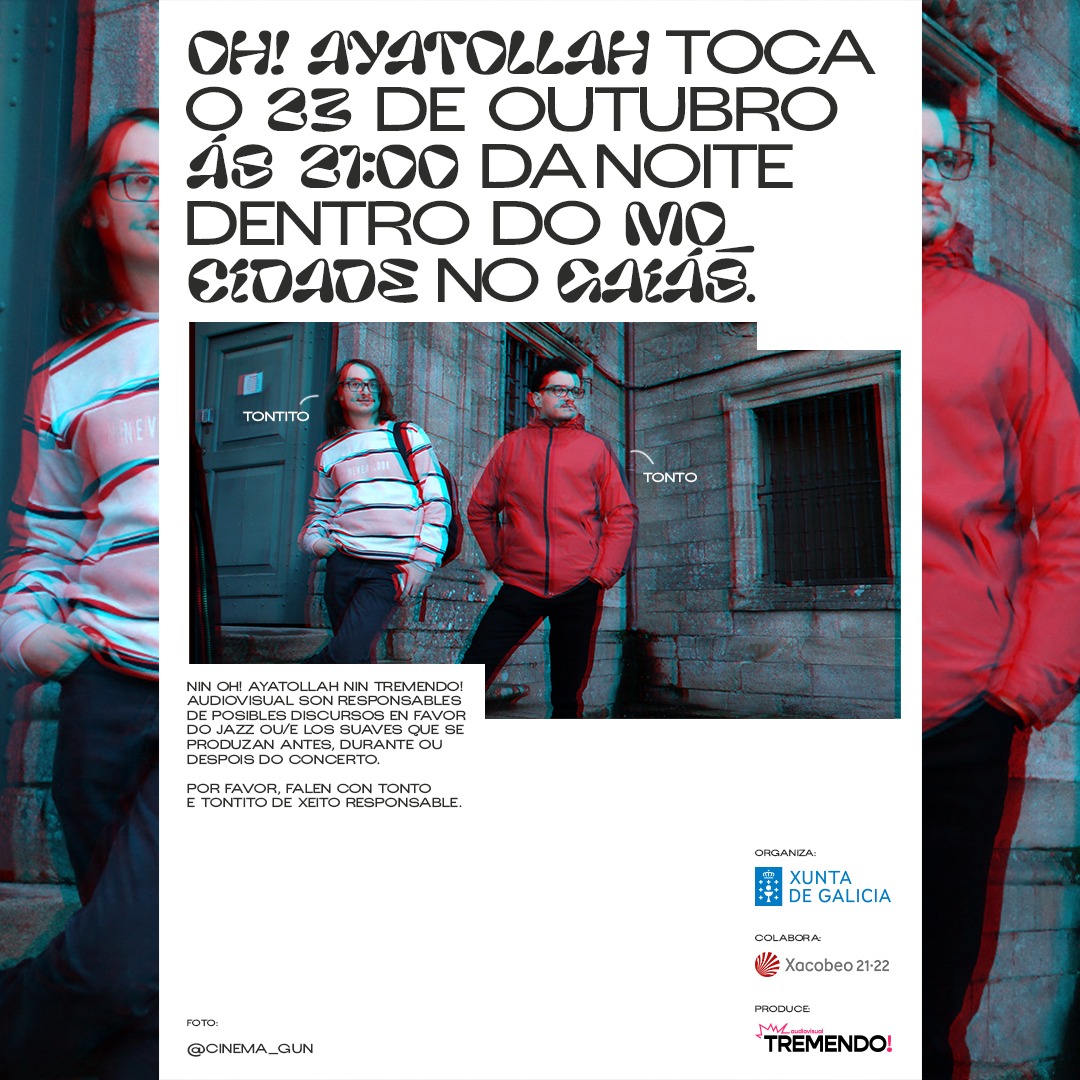 O sábado 23 vémonos no Mo_cidade de <a href="/xuventude/">Xuventude</a> !! A partir das 21h no Gaiás ✨🎸🔥