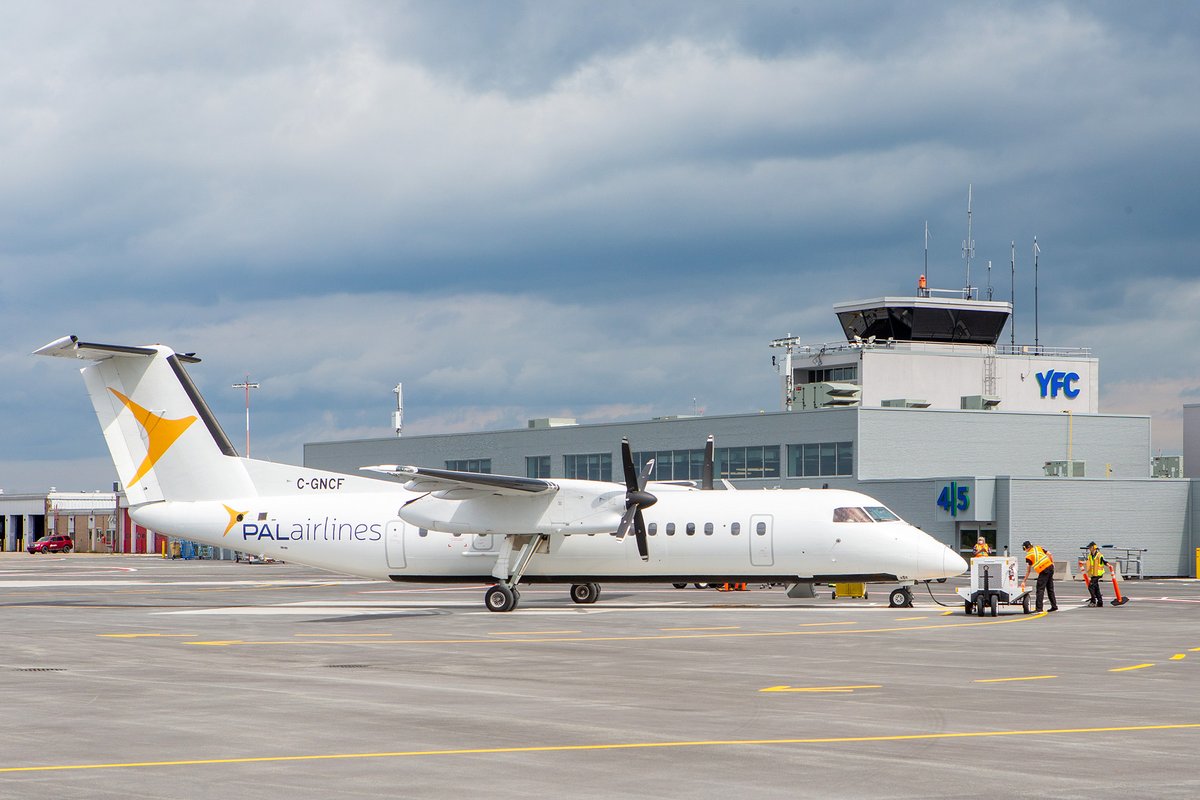 Headed to Deer Lake, St. John’s or Ottawa? <a href="/Palairlines/">PAL Airlines</a> will get you there direct from #Fredericton, check out your options here: palairlines.ca/en/