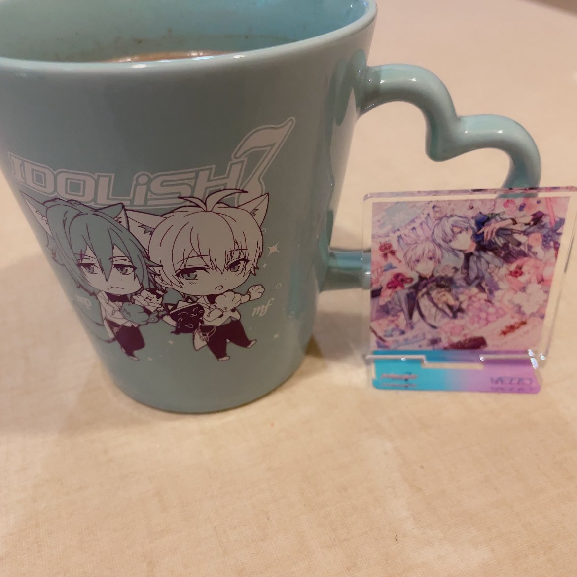 yk14_yz's tweet photo. えりちゃんにもらったマグカップでコーヒー☕️ https://t.co/tHS0qHqlRw