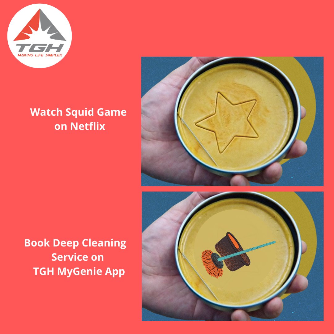 tghforyou's tweet photo. Nothing is more difficult than cleaning your entire house alone! Don't worry, we'll handle everything for you this Diwali! #SquidGame #Netflix #tghforyou #concierge #Services #Trending #shows #memesdaily https://t.co/hRLt4LO6Tw