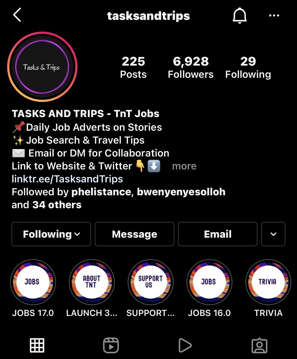 TasksandTrips's tweet photo. We have an active community on Instagram. Join us https://t.co/KqTlHgoIMk
✨
#TasksandTrips #IkoKaziKE https://t.co/eDt3bFCaqH