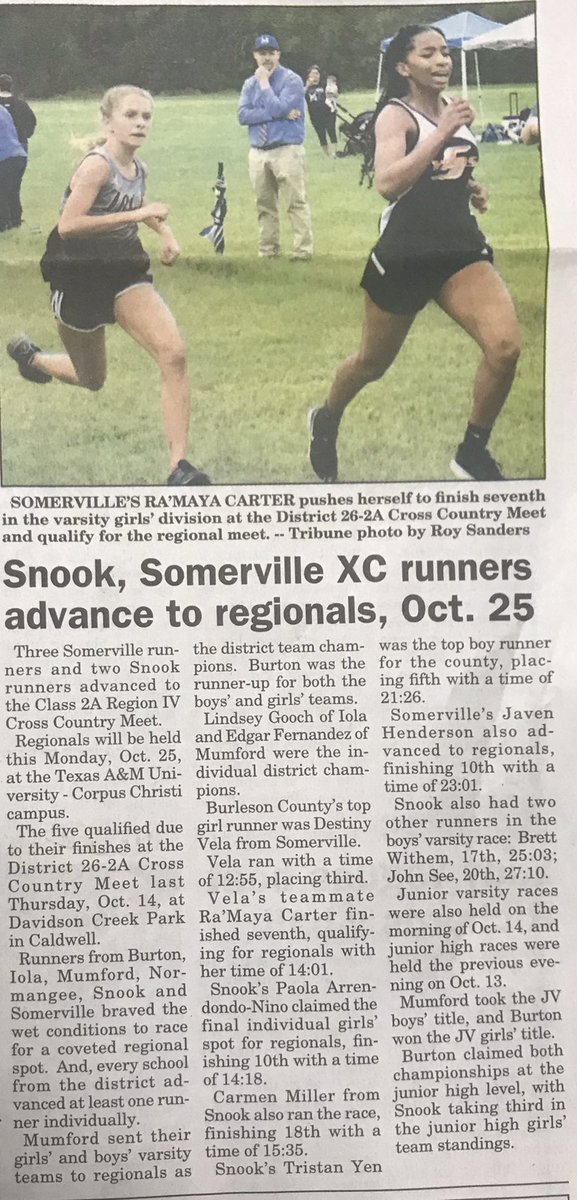 YeguaBasketball's tweet photo. Congratulations to these three Somerville Yeguas for qualifying for Regionals in XC in Back-2-Back years!!! #yeguapride #live2run #statefocused https://t.co/GDzA9AD07Y