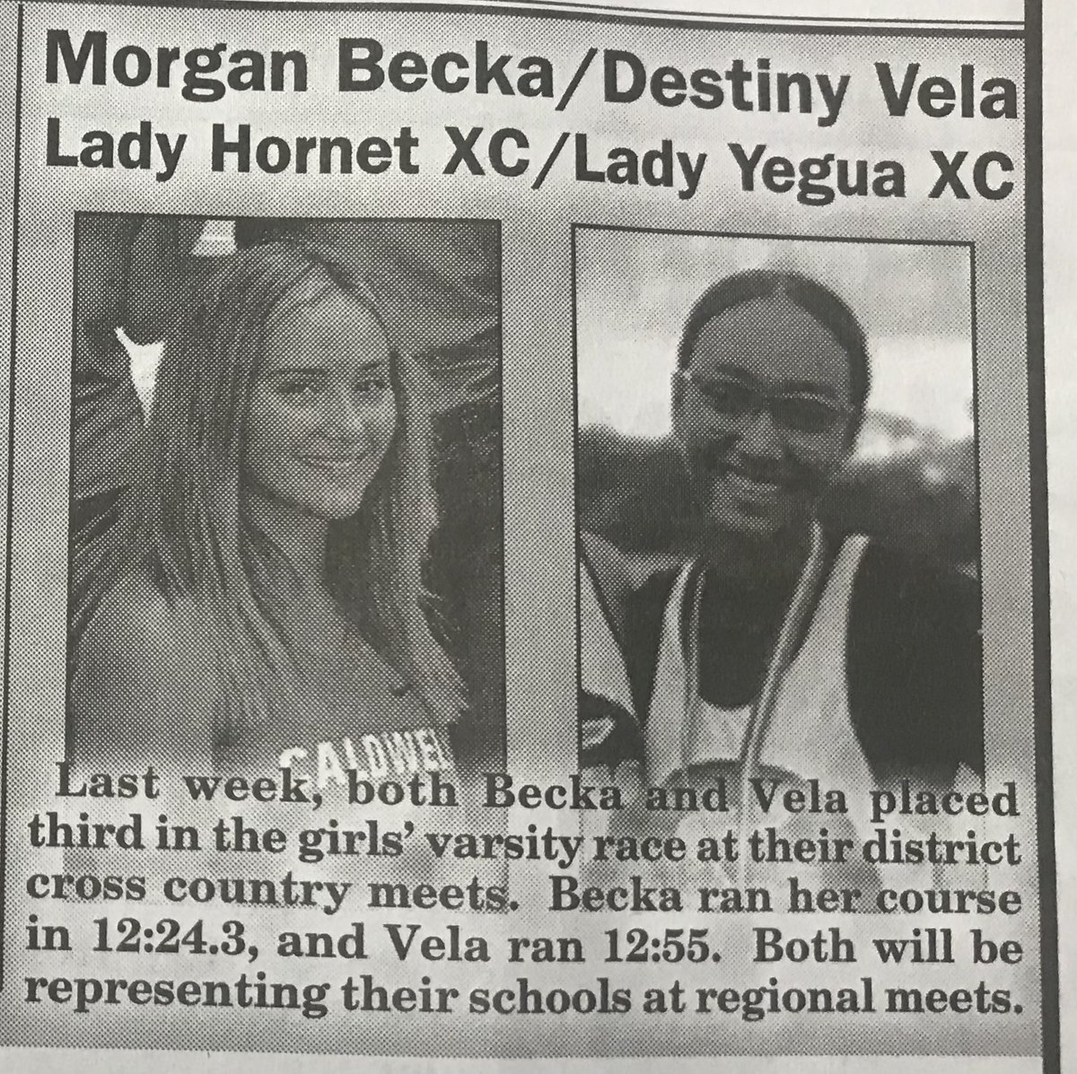 YeguaBasketball's tweet photo. Congratulations to these three Somerville Yeguas for qualifying for Regionals in XC in Back-2-Back years!!! #yeguapride #live2run #statefocused https://t.co/GDzA9AD07Y