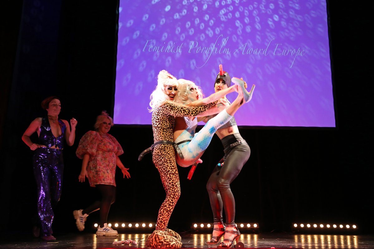 PorYesEurope's tweet photo. Thank you for the gorgeous PorYes- Festival, it was exstatic feministic and the audience a high pleasure ocean. Photos (c) Dorothea Tuch https://t.co/QILMtRsr8e