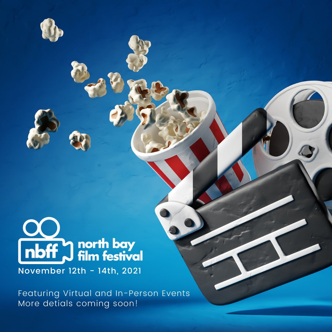 N2M2L's tweet photo. SAVE THE DATE!! 📆 📆
North Bay Film Festival is back! This years festival kicks off on Friday, November 12th, to Sunday, November 14th. Tickets for screenings will be available next week!
#NorthBayFilmFestival #NBFF21 #NorthBay
Learn more:
https://t.co/IwKy1gQDNB https://t.co/g6qEirkW7M