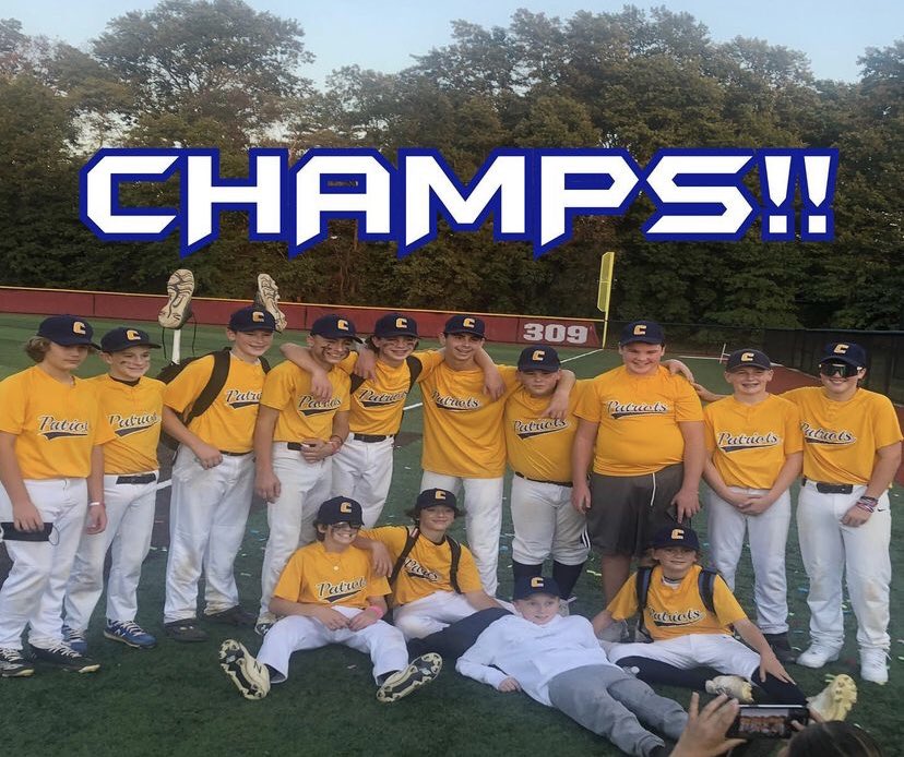 Congratulations to the CMS Baseball team on winning the district championship! Big week for CMS!! 🔵🟡🏆⚾️
