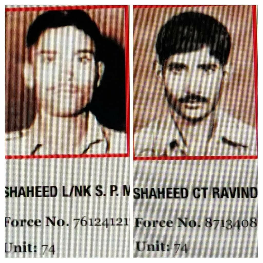 priority_n's tweet photo. Join me in paying homage to
L/NK S. P. MUKHERJI
CT RAVINDER NATH SINGH
#74BN of @crpfindia
on their Balidan Diwas today
They sacrificed themselves for us while fighting against terrorists in Srinagar ,J&K
on 21st of October 1992.
#KnowYourHeroes
@crpf_srinagar
@manhasvikas41 https://t.co/J3J4MZxb24