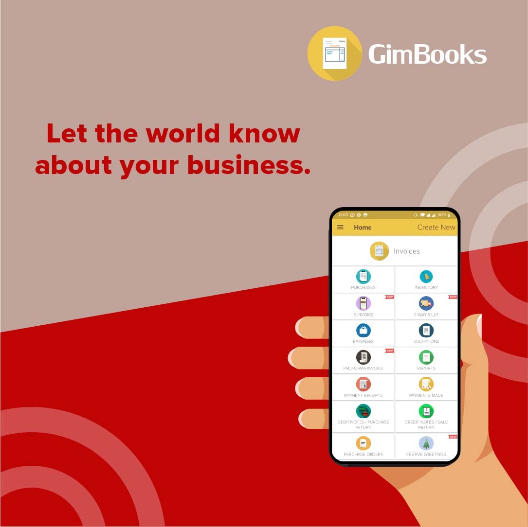 Gimbooks's tweet photo. Go digital and make a mark in the digital world! You do not particularly need to have an online store, For example; with GimBooks, you can send all your receipts, invoices, payment reminders and much more digitally! Download GimBooks now!

#digitalkhata #gimbooks #instadaily https://t.co/OxYeWPIH8d