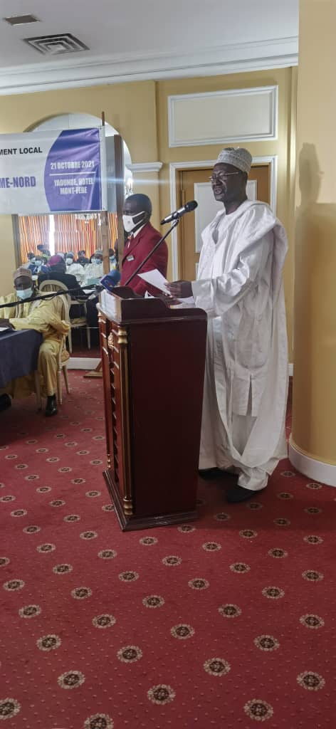 Minddevel's tweet image. Un atelier de restitution des travaux du forum sur le Développement Socio-économique de la Région de L&apos;Extrême Nord est  cours à l&apos;hôtel Mont Fébe de Yaoundé. Les travaux sont présidés par l&apos;Inspecteur Général du  MINDDEVEL, le Pr Jean Claude Tcheuwa.