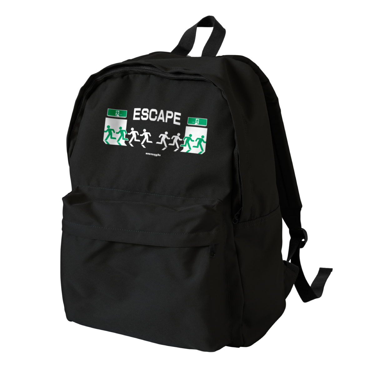 lclhmsyh's tweet photo. SUZURIで「リュック」の取り扱いがスタートしました！🎒

「非常口 -ESCAPE-」がプリントされたリュックも販売開始しました！！🏃🏻‍♂️

https://t.co/ypZTrqooFO

#SUZURI #SUZURIのリュック #リュック #msyh #非常口 #ピクトグラム https://t.co/ueRcdZbQQr