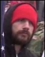 FBI's tweet photo. Do you recognize this man who allegedly assaulted law enforcement personnel at the U.S. Capitol on January 6? Help the #FBI identify him by calling 1-800-225-5324 or visiting https://t.co/iL7sD5efWD to submit a tip. Remember to mention photo 481 in your tip. https://t.co/kMSfffi0XR