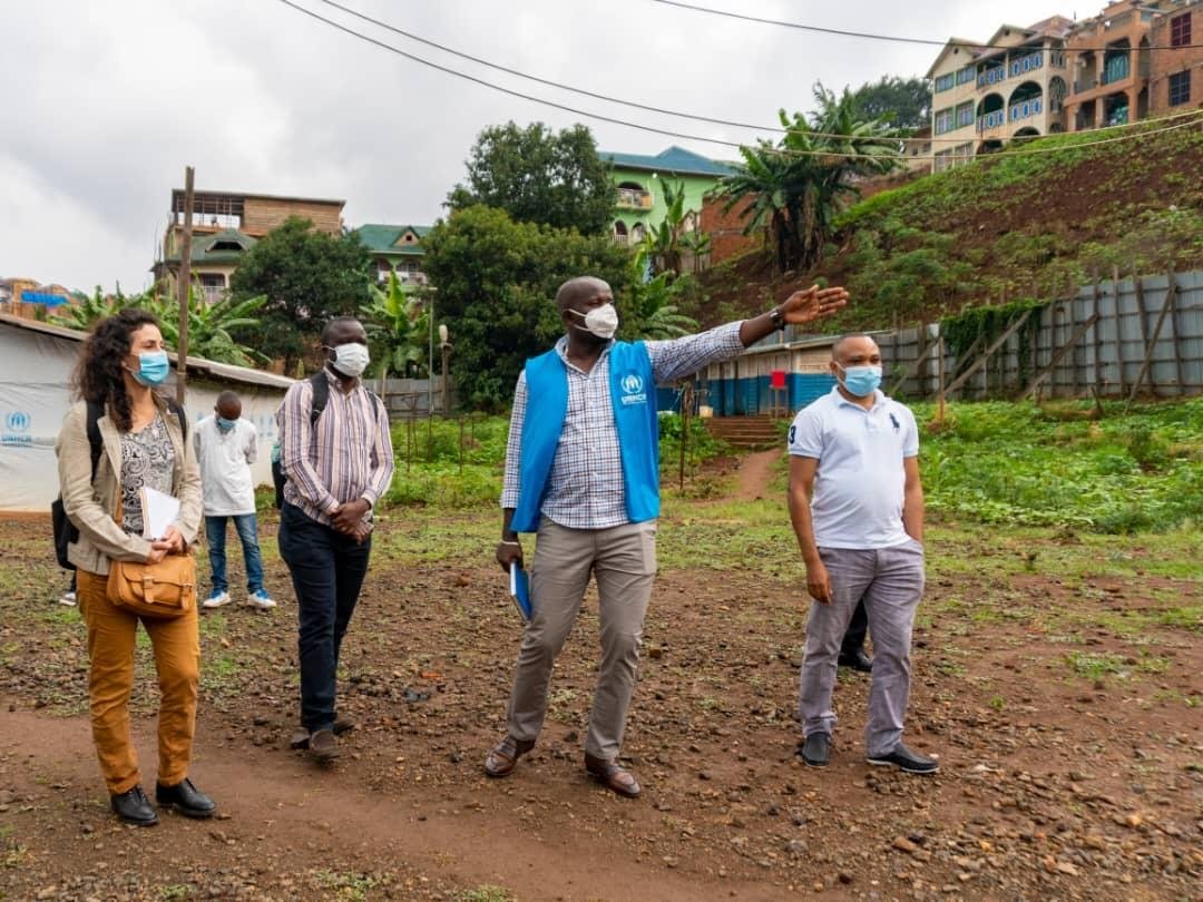 BelgiqueRDCongo's tweet image. Visite du Centre de transit de Ndendere à Bukavu qui accueille des réfugiés rwandais candidats volontaires au retour vers leur pays d’origine. Le HCR fait partie des organisations humanitaires qui reçoivent du « core funding » de la Belgique pour leur fonctionnement. @UNHCR_DRC