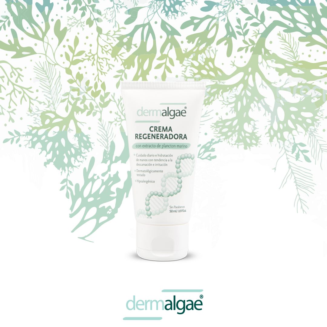 dermalgae's tweet image. La crema Regeneradora Dermalgae es IDEAL para el cuidado diario y la hidratación de las manos 😉

Disponible en nuestra Tienda Online 🛒
dermalgae.com