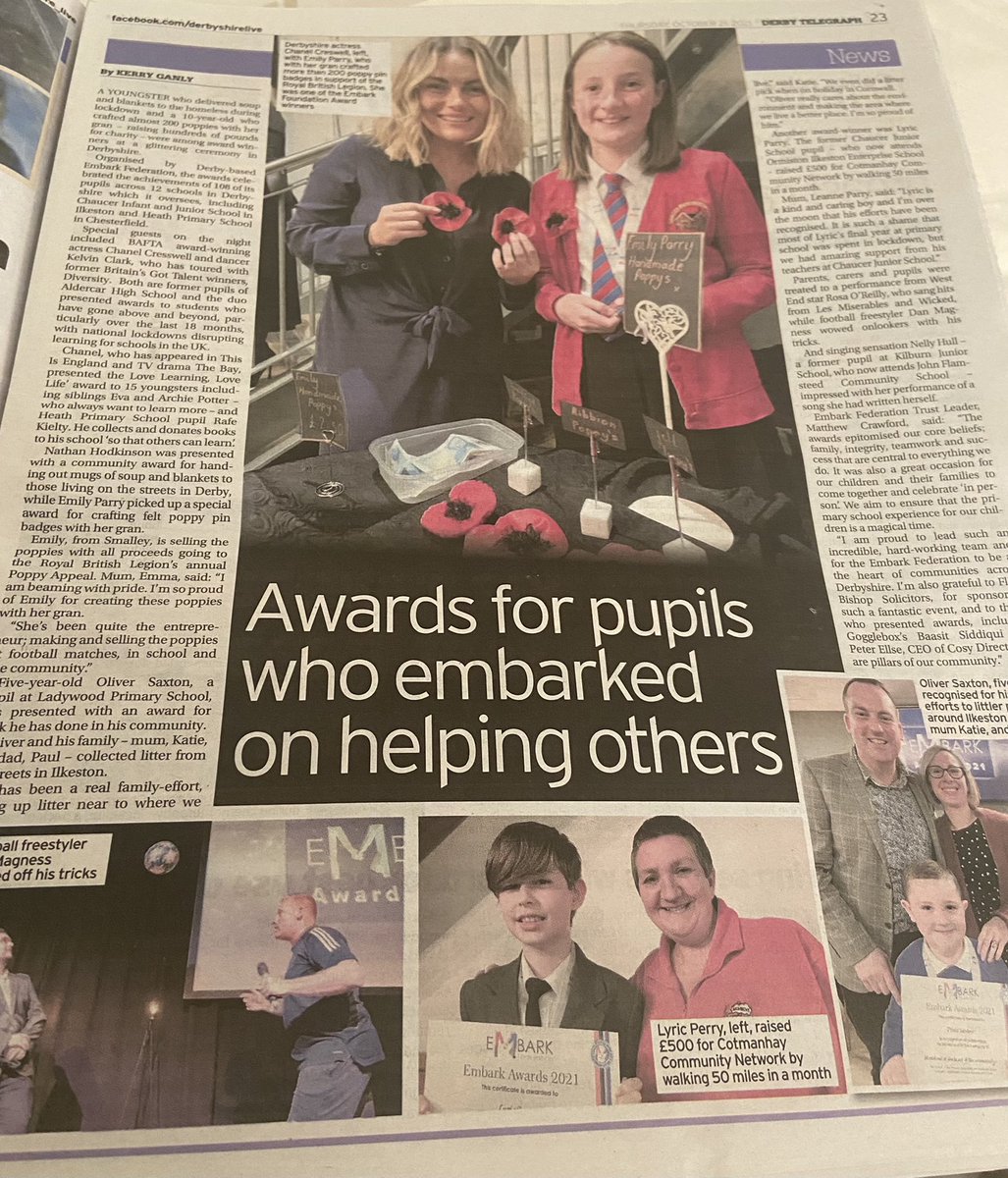 Lovely write up of the <a href="/embarkfed/">Embark Federation</a> #EmbarkAwards2021 in today’s paper. Thank you so much <a href="/KerryGanly/">Kerry Vanessa Ganly</a> <a href="/Penguin_PR/">Penguin PR</a> 😊 <a href="/rosaoreilly/">𝐑𝐎𝐒𝐀 𝐎’𝐑𝐄𝐈𝐋𝐋𝐘</a> <a href="/cosyfund/">cosyfoundation.com</a> <a href="/ChanelCresswell/">Chanel Cresswell</a> <a href="/KerryLWheatley/">Kerry L Wheatley</a> <a href="/Dan_Magness/">Dan Magness</a>