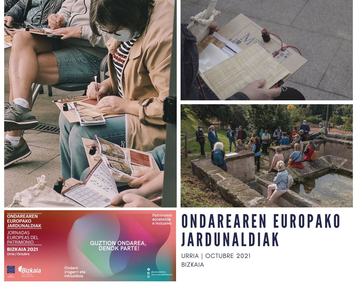 Bizkaia's tweet photo. 💥¡Octubre está lleno de cultura! 📖
Durante las próximas dos semanas tendrán lugar casi un centenar de actividades dentro de las Jordanas Europeas de Patrimonio de Bizkaia.
👉 https://t.co/TqvviZbTnO
#DenokParte
@OndareaBizkaia @BizkaiaKultura
➕ℹ️ https://t.co/ujuIOw3RHR https://t.co/19YLHTqmVz