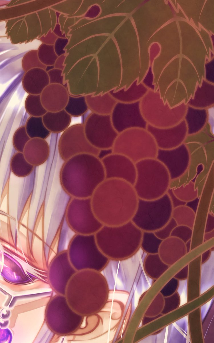 葡萄 ブドウ 花言葉は 陶酔 忘却 思いやり 親切 日本で栽培が始 篠久 いおり 秋桜 葡萄絵のイラスト