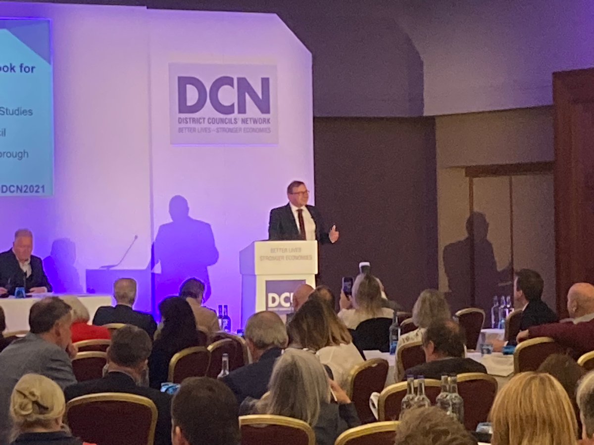 districtcouncil's tweet image. Our #DCN2021 conference begins with words from our outgoing Chairman @JohnFullerOBE. He’s done so much to champion districts throughout his term, and  particularly during the pandemic. In his words today: “we recalibrated what it was possible to achieve, and we did it together”