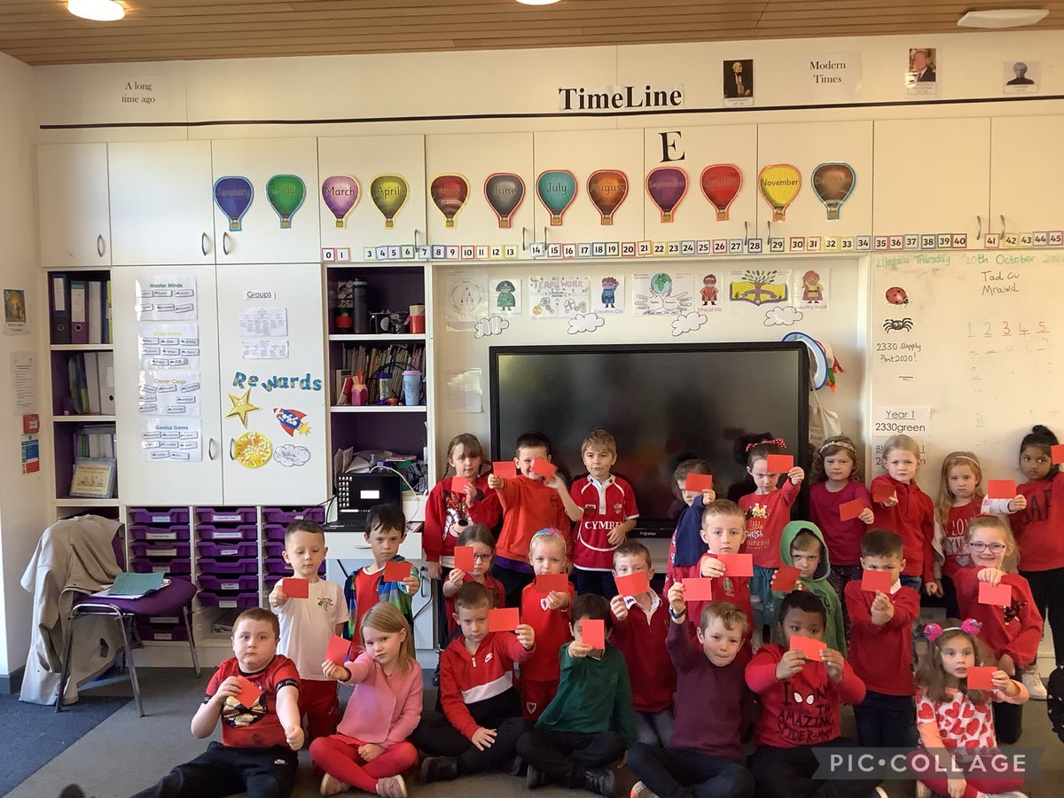 Pont_Primary's tweet photo. As tomorrow is an INSET day, we are supporting 'Show Racism the Red Card' today.  Thank you for such amazing support from the whole school community #WRD21 https://t.co/bJKHEyEhDy