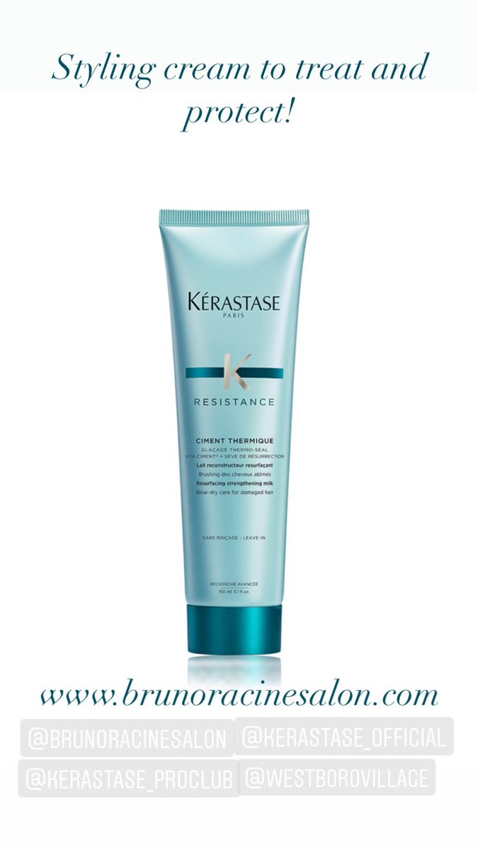 Heat protection! <a href="/brunoracinebru/">Bruno Racine Salon</a> <a href="/KerastaseCanada/">Kerastase Canada</a> <a href="/westboroBIA/">Westboro Village</a> #brunoracinesalon #kerastase #cimentthermique #heatprotection #613ottawa #westboroBIA #SupportSmallBusinesses #shoplocal