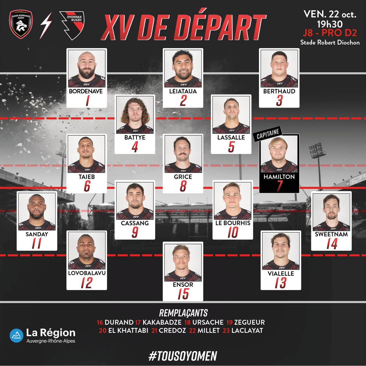 Oyonnax Rugby tweet media