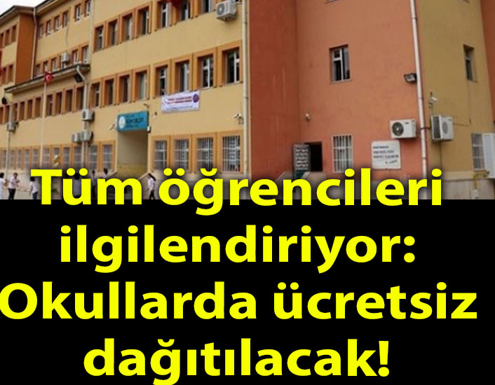 EgeHabercom's tweet photo. 2. sınıftan 12. sınıfa kadar tüm öğrencileri ilgilendiriyor: Tüm okullarda ücretsiz dağıtılacak!

https://t.co/h66mL64WkB https://t.co/RCx1g4XIuJ