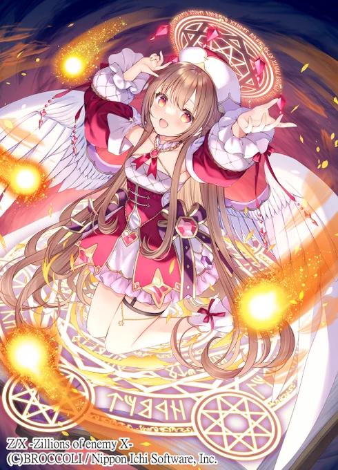 【お仕事】10月21日発売 
Z/X極点超越編 #無限アンリミテッドブースト
「魔導書∴東雲の天使」「IGL ニーナ・シトリー」
を描かせて頂きました🌟
#ZX_TCG
https://t.co/E0U8eXj9F8 