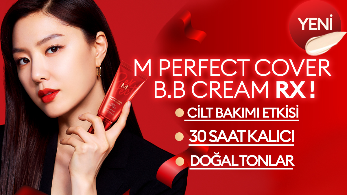 İşte Özlediğin M Perfect  BB Cream  RX!🥳 Güçlenen Performansına bir de 30 Saate Kadar Kalıcı Etki Özelliğini Ekledik!😎 Ne de olsa güzelliğin sırrı #sınırlarızorla maktan geçer! Sen de sınırları zorla!
Keşfet !
missha.com.tr/urunDetay/M-Pe…