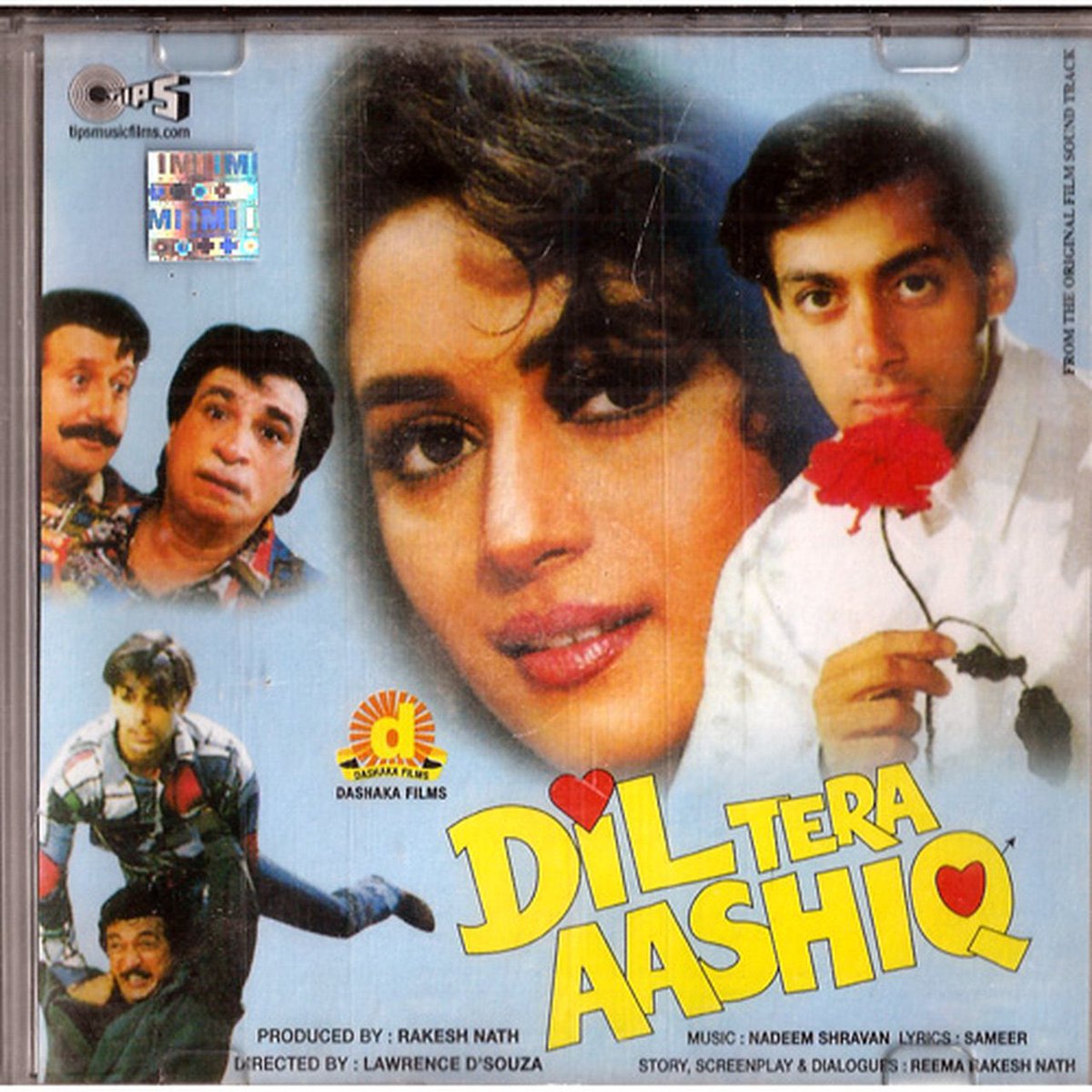 #28YearsOfDilTeraAashiq 22Oct1993
Tu Hai Sanam Mera Pyar
#SalmanKhan #MadhuriDixit #KaderKhan #AnupamKher #ShaktiKapoor #Asrani #TezSapru

#Sameer 
#NadeemShravan

#LawrenceDSouza