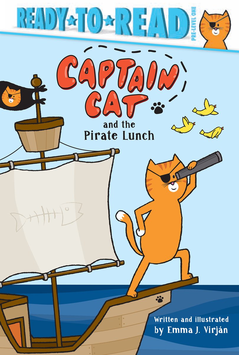 Ahoy! Captain Cat and the Pirate Lunch is available for preorders. Don't miss out on this high seas adventure. Arrr! @SimonKIDS simonandschuster.com/books/Captain-…