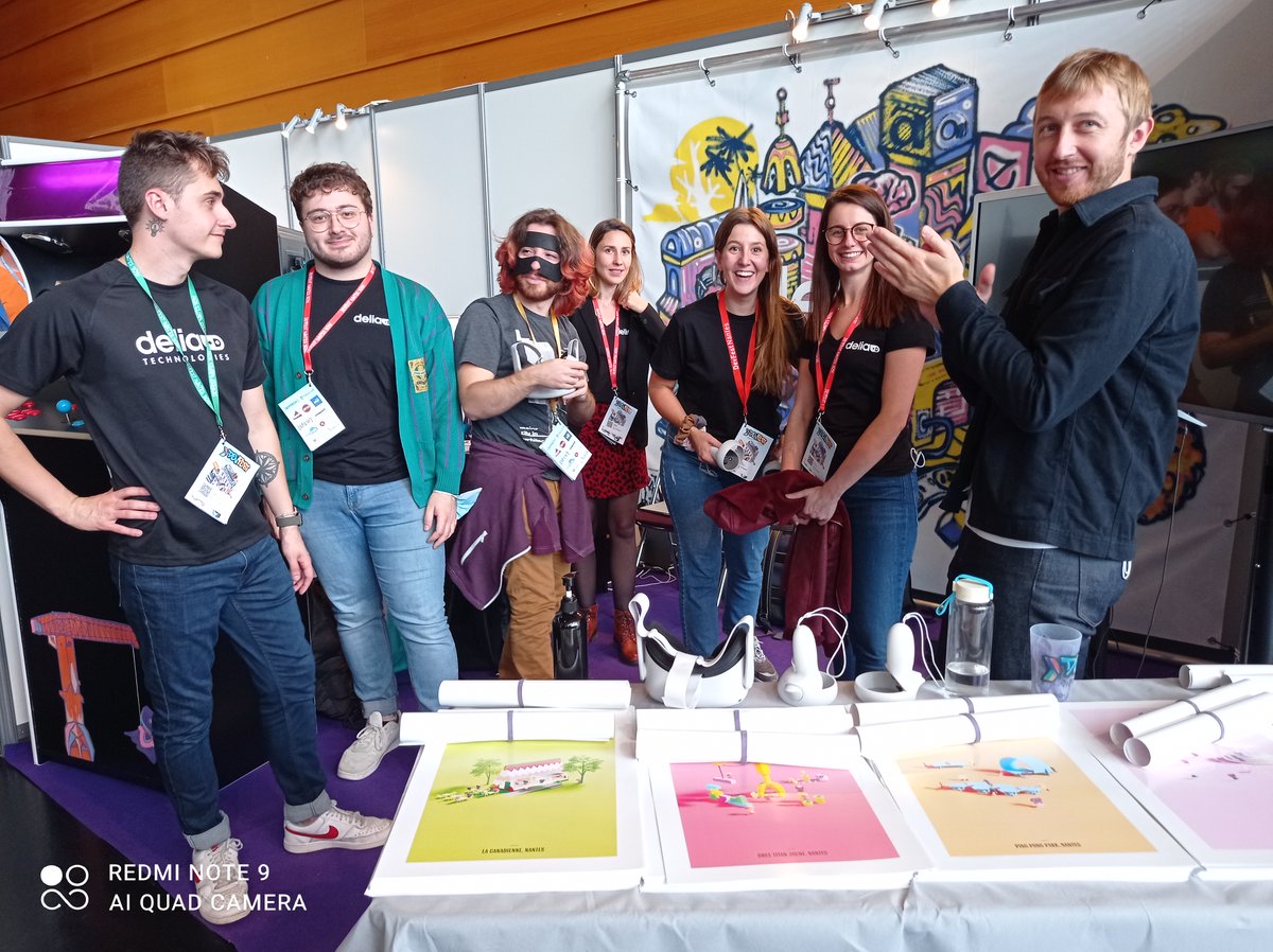 UnJobANantes's tweet photo. #DevFest2021 #Nantes
C'est parti pour 2 jours de conférences, rencontres &amp; échanges pour toute la communauté @devfestnantes  💡

😎 Retrouvez @EP_makers, @DeliaTek,  @JoinEasilys, @ASI_Informatic et @LuccaSoftware,  du collectif #UnJobàNantes, sur leur stand ! 🚀 https://t.co/eQctqwkxOX