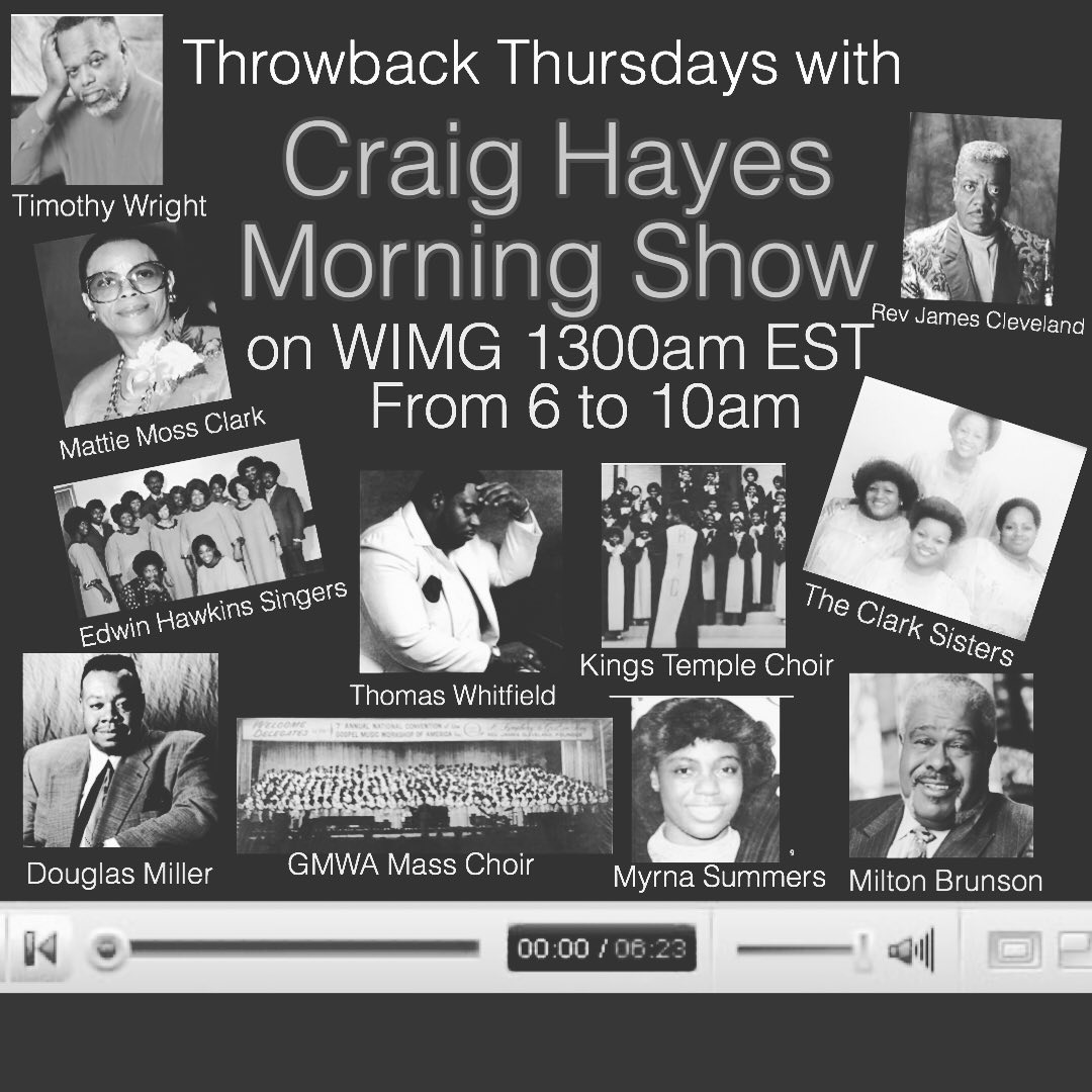 WIMG 1300 AM Gospel tweet media